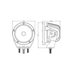 5Inch 45W 3,600 LM,6000K|Osram LED|Spot Beam|LED Lights Off Road