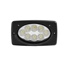 6'' 40W Agricultural Flush Mounting LED Work Light EMC CISPR 25 CLASS 4