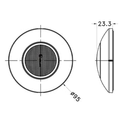 Interior LED Light|3.5 Inch 14W 1,120 LM, 6,000K|LED Lighting for RV Interior