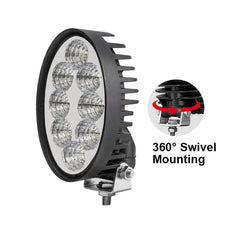 5.5 inch 40W Oval Agricultural LED Work Light E-Mark Approved