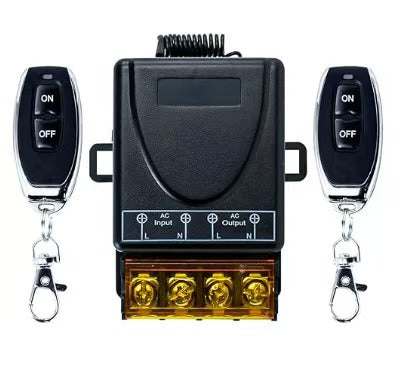 DC black remote control relay