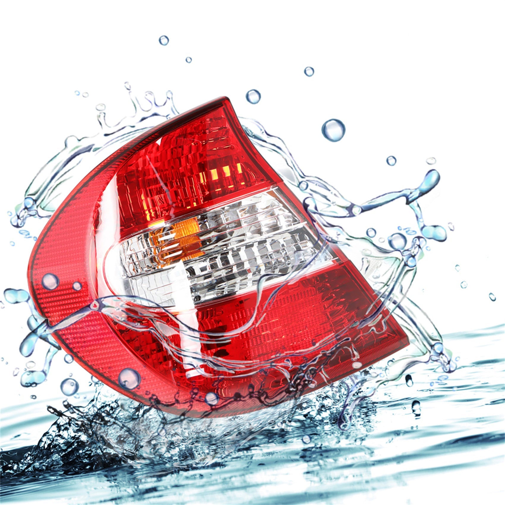 TOPPARTZ Driver Side Tail Light Replacement for 2002-2004 Toyota Camry Rear Tail Light Brake Lamp Assembly LH Left Side TO2800143 81560AA050