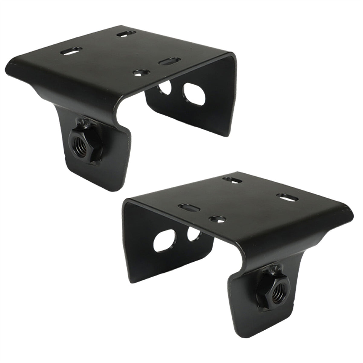 TOPPARTZ 2 PCS Front Inner Bumper Bracket Set Left and Right Replacement for 2011-2014 Silverado 2500 3500 25883352 25883353 GM1062100 GM1063100