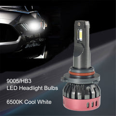 TOPPARTZ 2Pcs 9005/HB3 LED Headlight Bulbs,56W 9600LM 6500K Cool White Super Bright Auto High Beam/Low Beam LED Headlight Conversion Kit