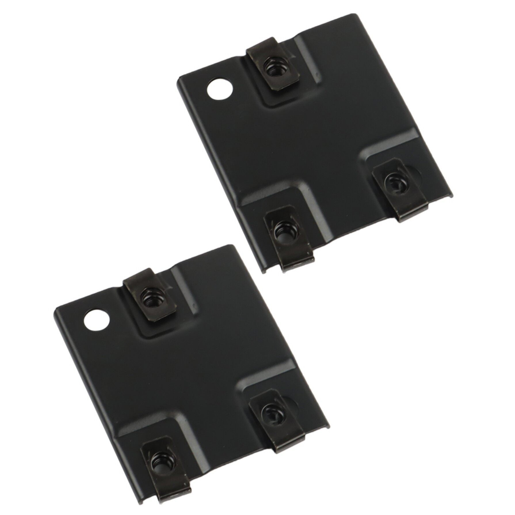 TOPPARTZ 2 PCS Front Bumper Plate Bracket Left and Right Replacement for 2011-2014 Silverado 2500HD 3500HD GM1062105 25996793