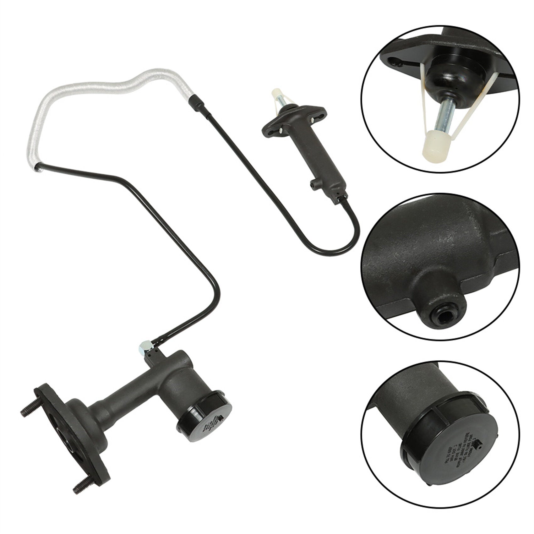 TOPPARTZ Clutch Master & Slave Cylinder Assembly Replacement for 1997-2002 Wrangler 2.5L 4.0L