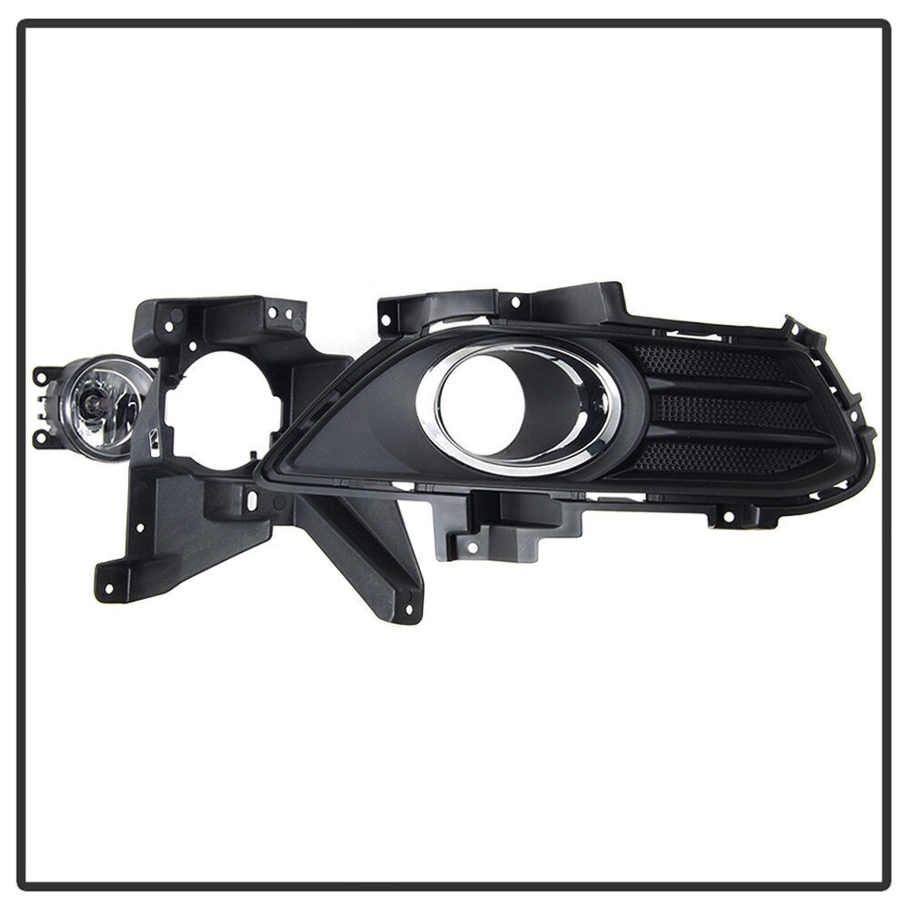 TOPPARTZ Bumper Fog Lights w/Switch Lamps for 2013-2016 Ford Fusion Left+Right (Passenger & Driver Side)