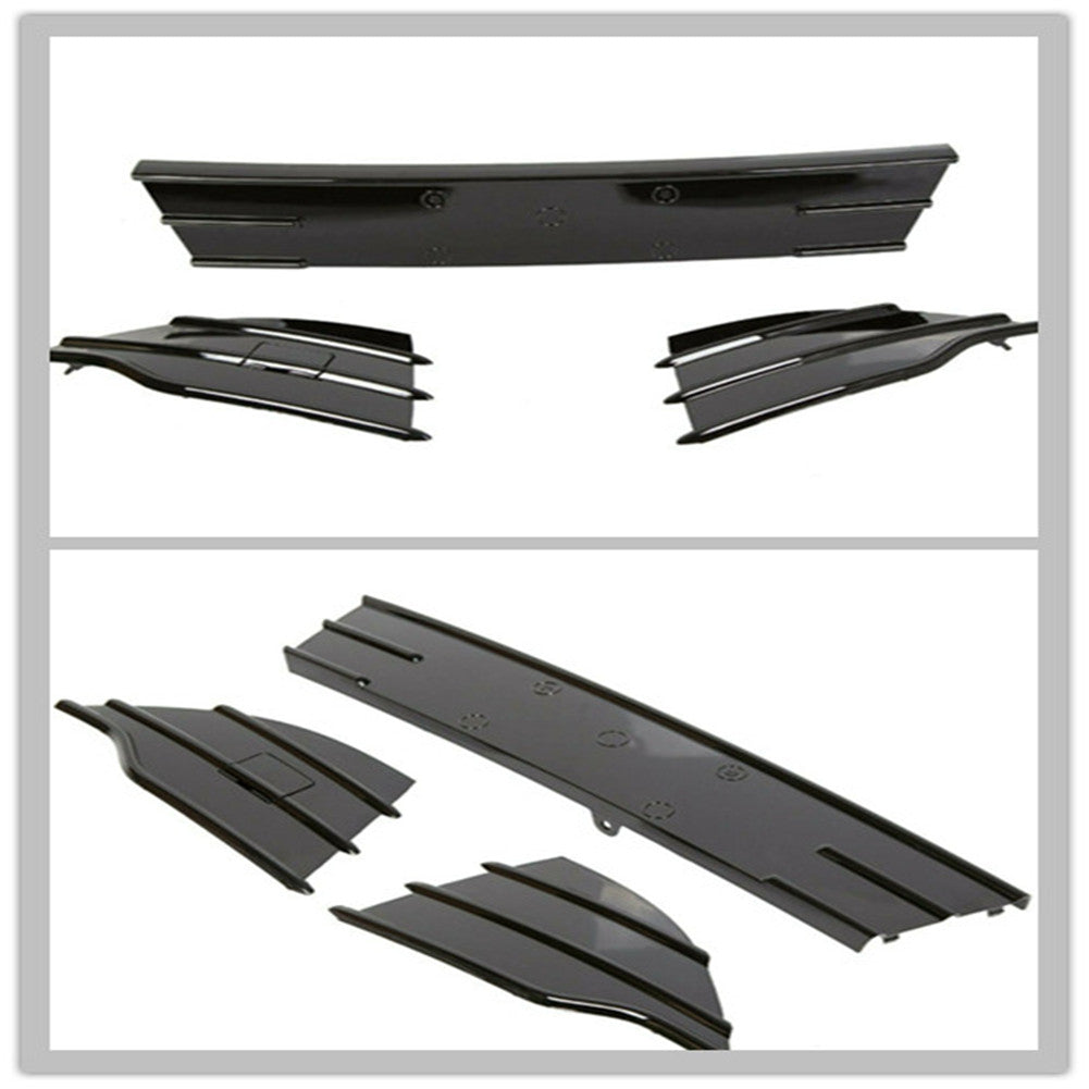 TOPPARTZ Front Plastic Grille Bumper Fit For 2013-2016 Ford Escape Black Painted