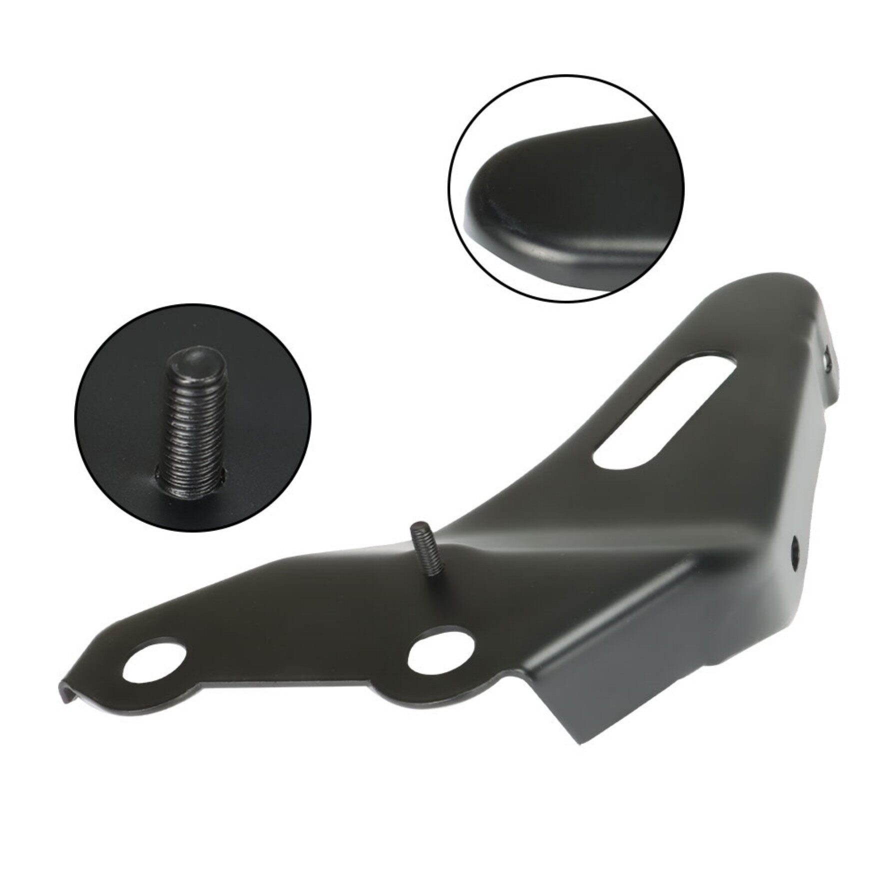 TOPPARTZ Front Bumper Mounting Arm Bracket Set Left and Right Black Replacement for 1996-1998 Toyota 4Runner TO1067121 TO1066121