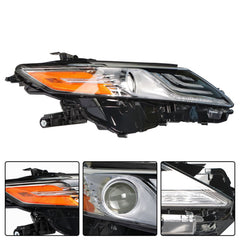 TOPPARTZ Headlight Assembly Replacement for Toyota Camry XLE/XSE Headlights Full LED 2018-2020 RH Set Passenger Side