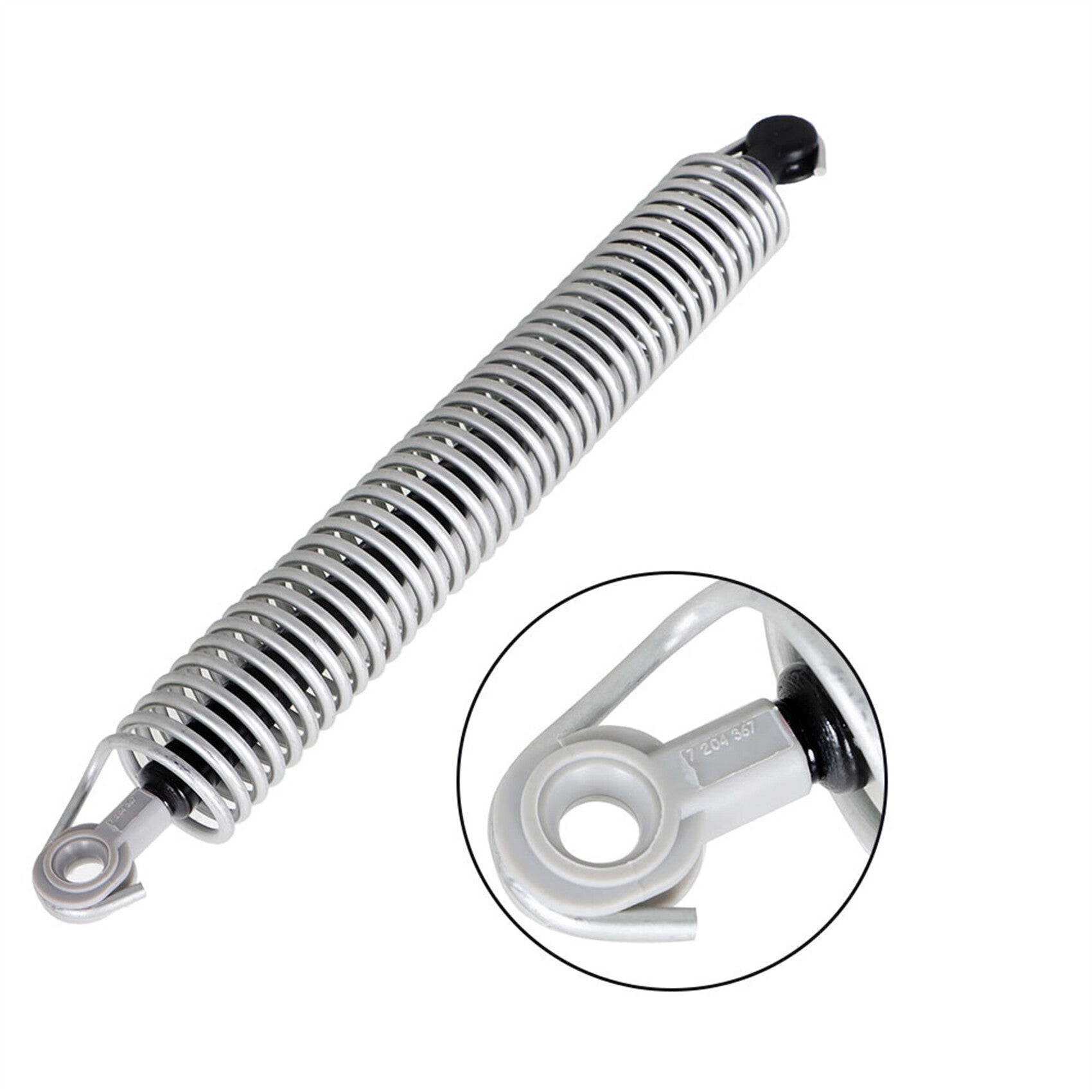 TOPPARTZ 2 Pcs Silver Right Left Rear Trunk Lid Return Spring Replacement for 2011-2016 F10 F10N 528i 550i 535i 51247204367 51247204366
