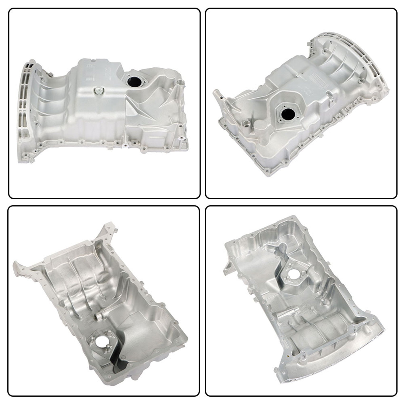 TOPPARTZ Engine Oil Pan 2700107600 Replacement for Mercedes-Benz CLA250 GLA250 GLA45 AMG L4 2.0L