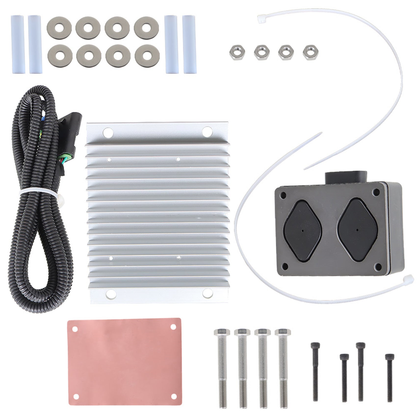 TOPPARTZ Fuel Pump Driver Module with Relocation Kit Set 904-104 Replacement for Chevy GMC 6.5L 19209057 12562836