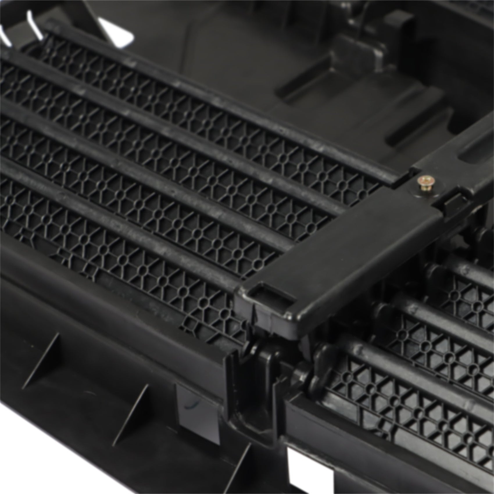 TOPPARTZ Radiator Support Shutter Grille Assembly Replacement for 2017-2019 Ford Fusion