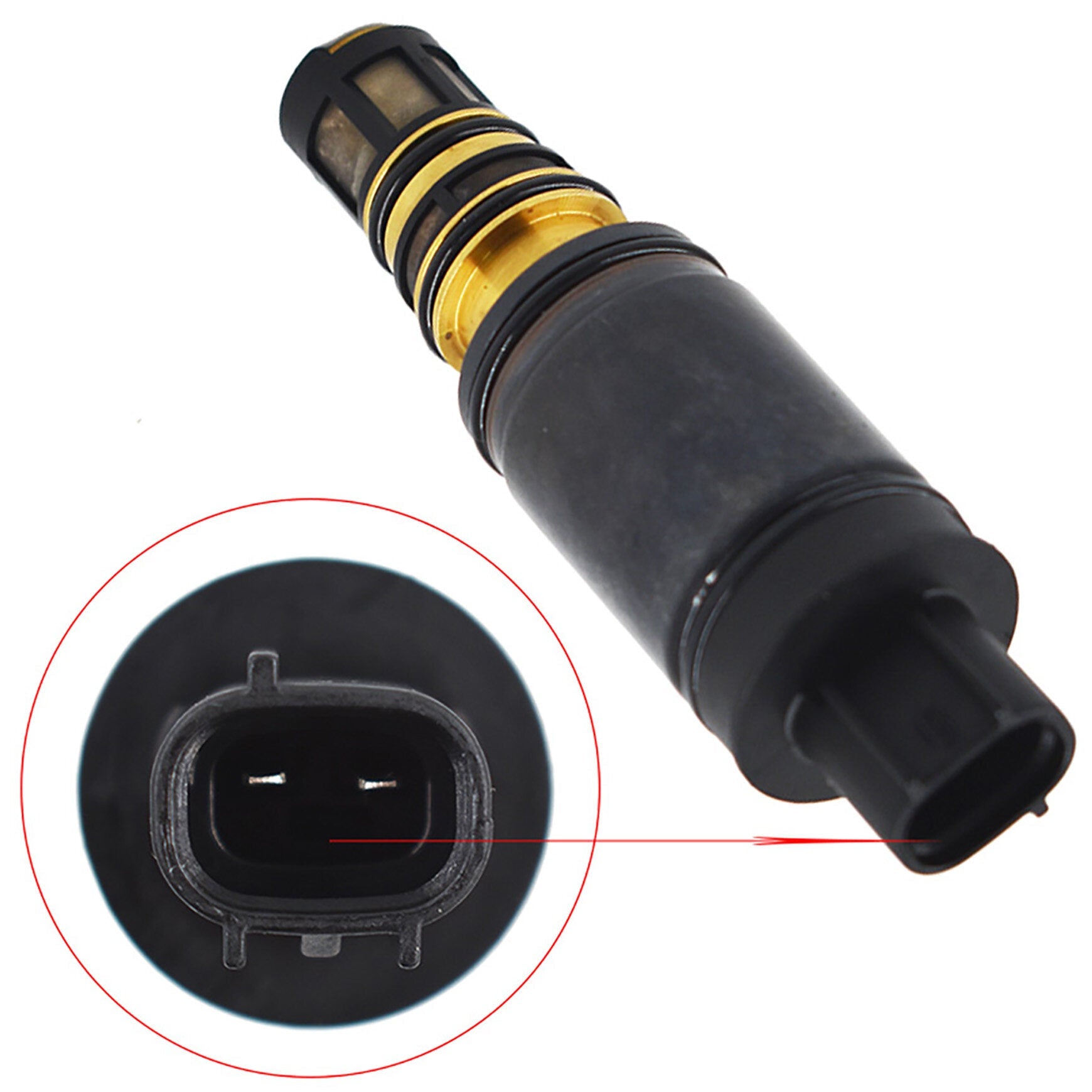 TOPPARTZ AC Compressor Electronic Control Valve Replacement for Toyota Corolla 2009-2013