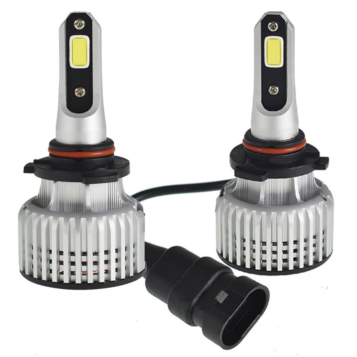TOPPARTZ 9005/HB3 LED Headlight Bulbs,72W 10000 Lumens Super Bright 6500K Cool White LED Headlights Conversion Kit,Pack of 2
