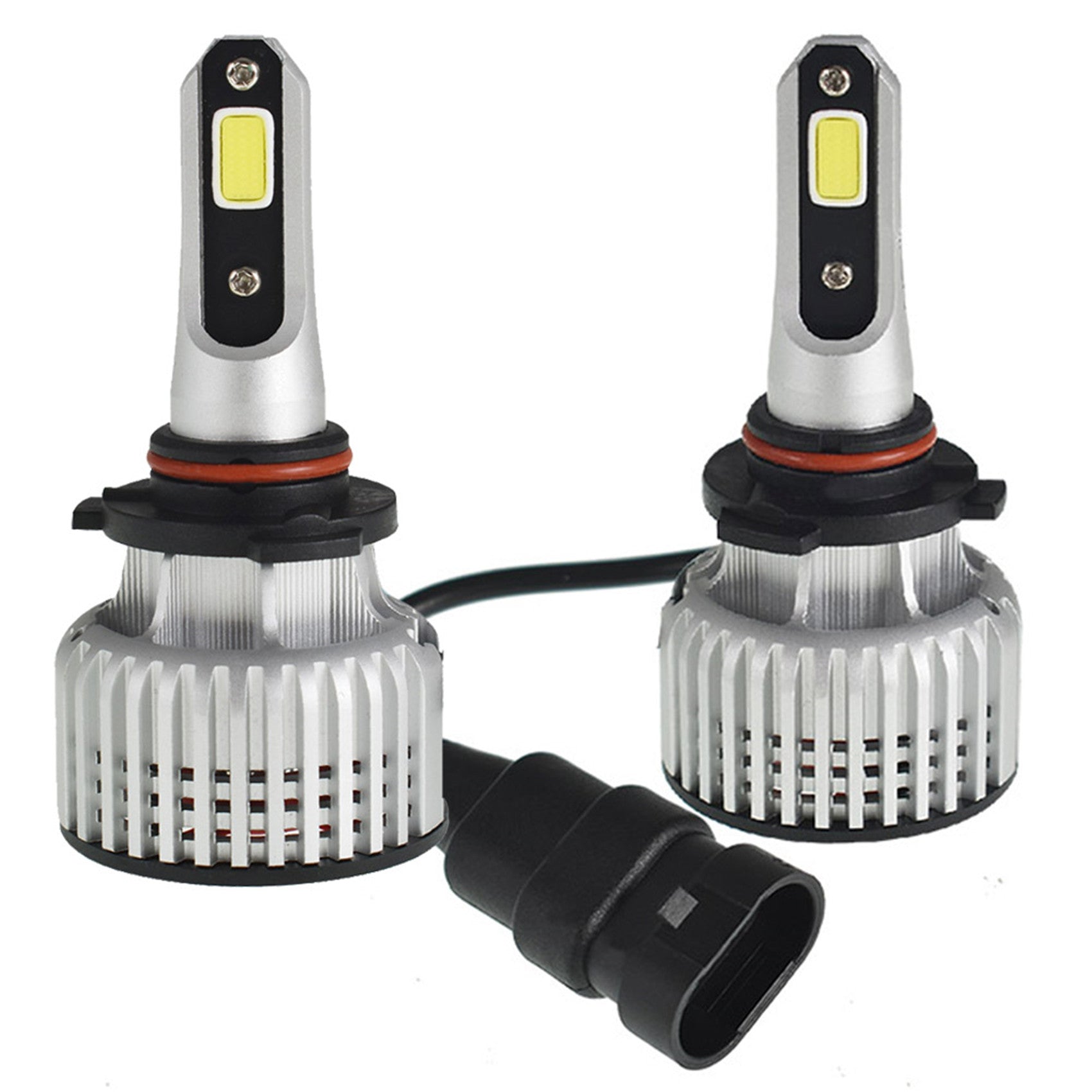 TOPPARTZ 9005/HB3 LED Headlight Bulbs,72W 10000 Lumens Super Bright 6500K Cool White LED Headlights Conversion Kit,Pack of 2