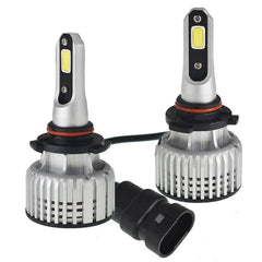 TOPPARTZ 9006/HB4 LED Headlight Bulbs,72W 10000 Lumens Super Bright 6500K Cool White LED Headlights Conversion Kit,Pack of 2