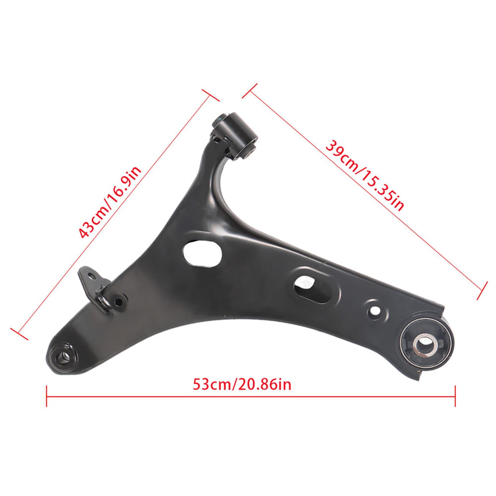 TOPPARTZ Front Left Lower Control Arm w/Ball Joint Driver RK622857 Replacement for 2014-2018 Subaru Forester 2.5L RK622857