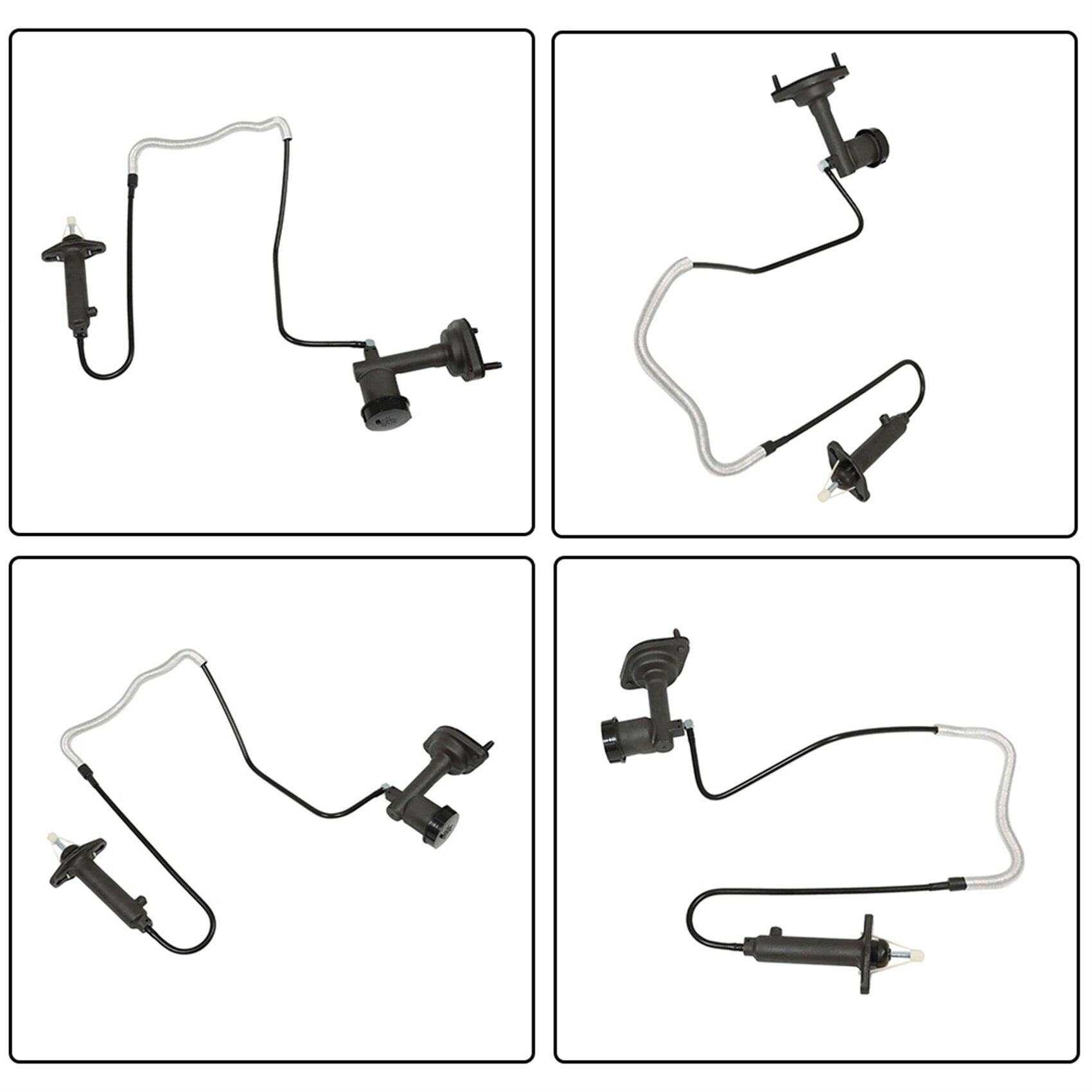 TOPPARTZ Clutch Master & Slave Cylinder Assembly Replacement for 1997-2002 Wrangler 2.5L 4.0L