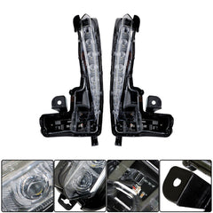 TOPPARTZ 1 Pair Fog Lights Replacement for Toyota Corolla 2017-2019 SE XSE Clear Lens LED Driving Fog Lights Lamps Driver and Passenger Side