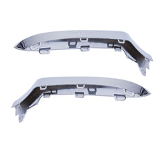 1 PAIR L&R Front Bumper Chrome Trim Molding for Mercedes W212 E350 2014-2016 US