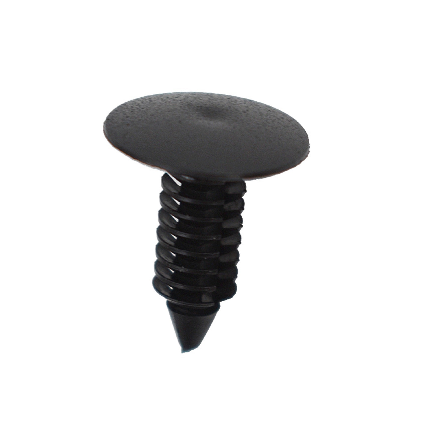 100 Pcs Black Plastic Rivets Fasteners 8mm Dia Hole for Car Auto Bumper Fender