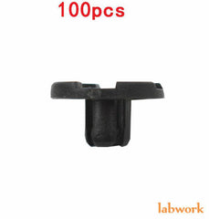 100x Bumper Clips 8mm Plastic Rivet Fastener Mud Flaps Fender Push for NISSAN US