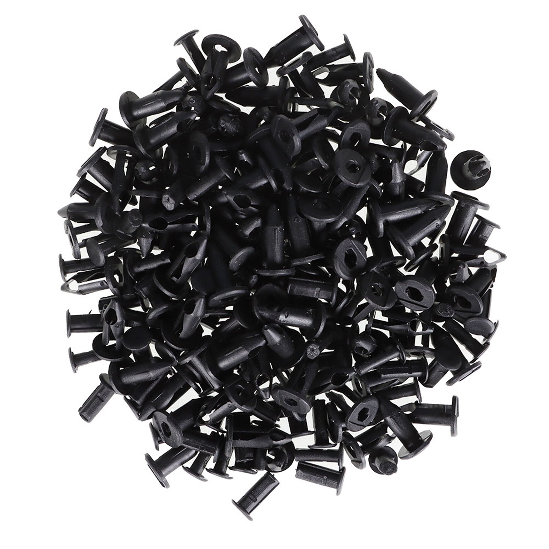 100x Car 8mm Dia Hole Plastic Rivets Fastener Auto Fender Bumper Push Pin Clips