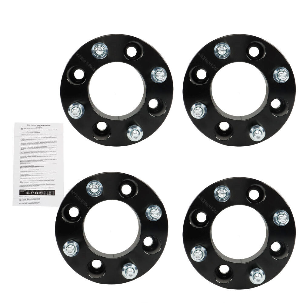 4pcs 1.5' 4x110 ATV Wheel Spacers 10x1.25 For Kawasaki Brute Force 650 750 4/110