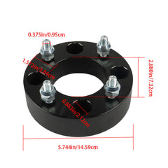 4pcs 1.5' 4x110 ATV Wheel Spacers 10x1.25 For Kawasaki Brute Force 650 750 4/110