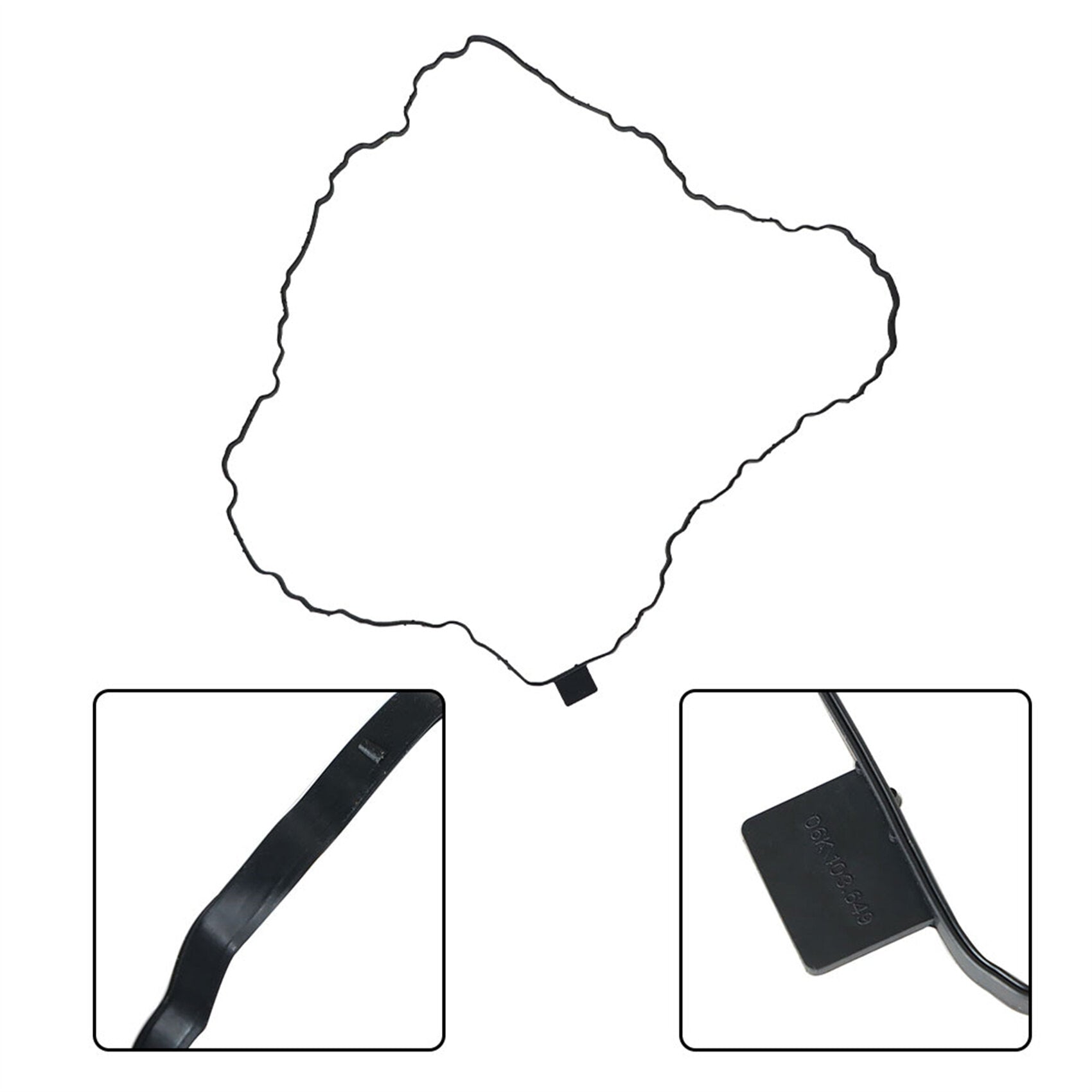 TOPPARTZ Lower Engine Oil Pan 06K103600AE Replacement for Golf GTI Audi A3 TT 06K103600D