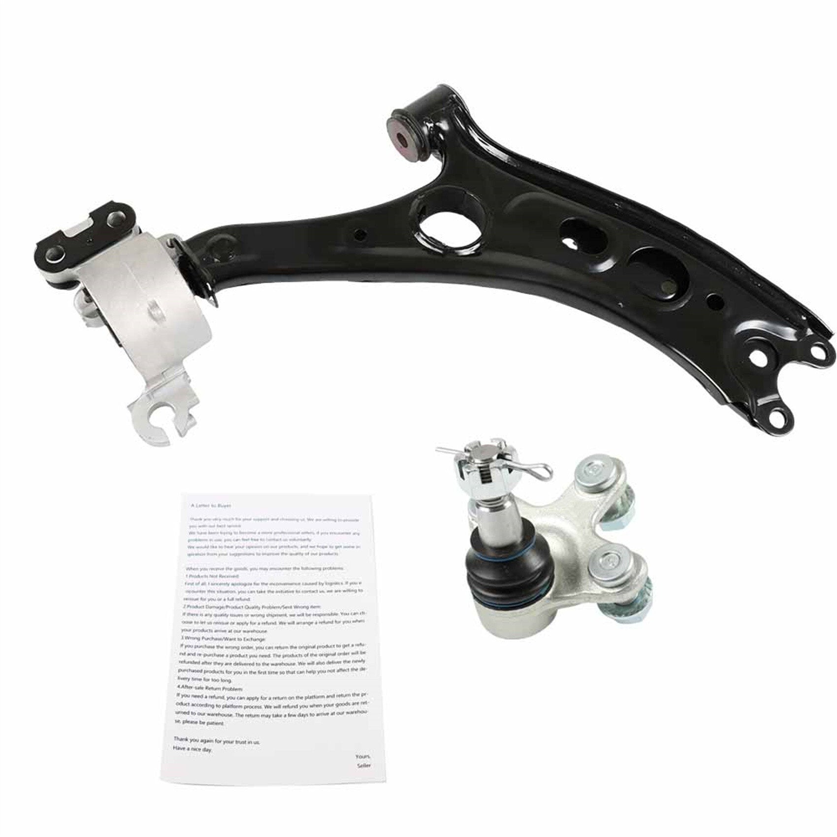 TOPPARTZ Front Driver Left Side Lower Control Arms Replacement for 2017-2021 Honda CR-V