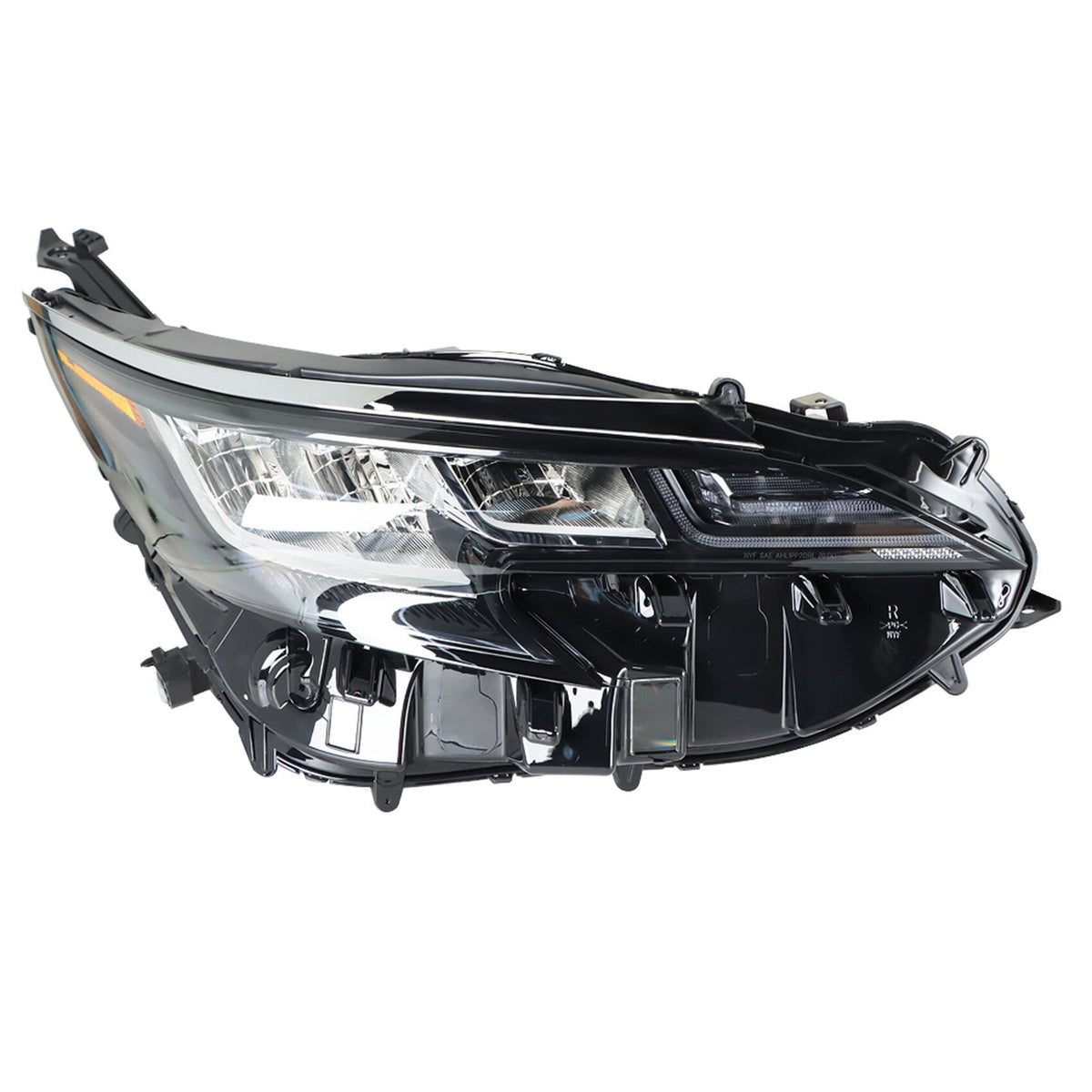 TOPPARTZ Headlights Assembly Replacement for 2021-2022 Toyota Sienna LE/XLE LED Projector Headlamp for Passenger Side 8111008110