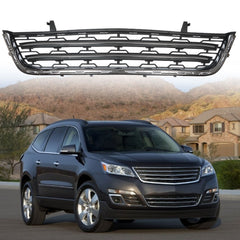 TOPPARTZ Front Plastic Grille Bumper For 2013-2017 Chevrolet Traverse Chrome