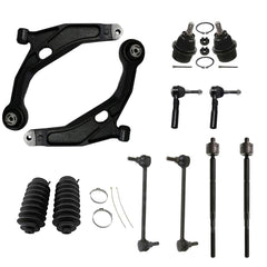 12pc Suspension Lower Control Arm Tie rods Kit For Dodge Journey 2009 - 2015