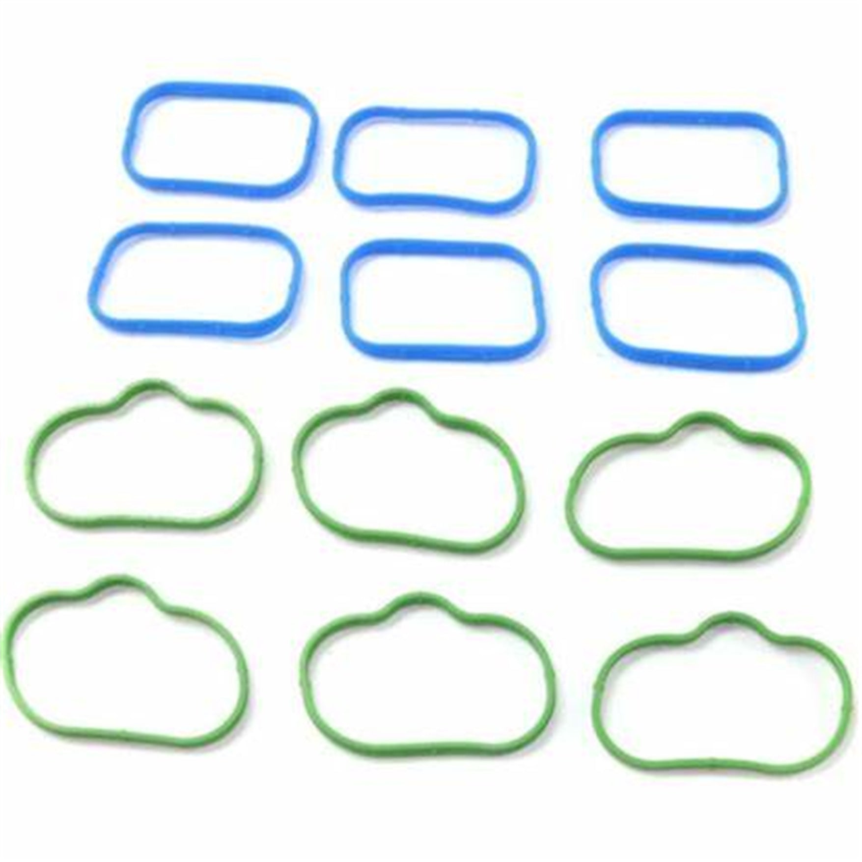 12x Intake Manifold & Plenum Gaskets For Dodge Challenger Jeep Wrangler 3.2/3.6L