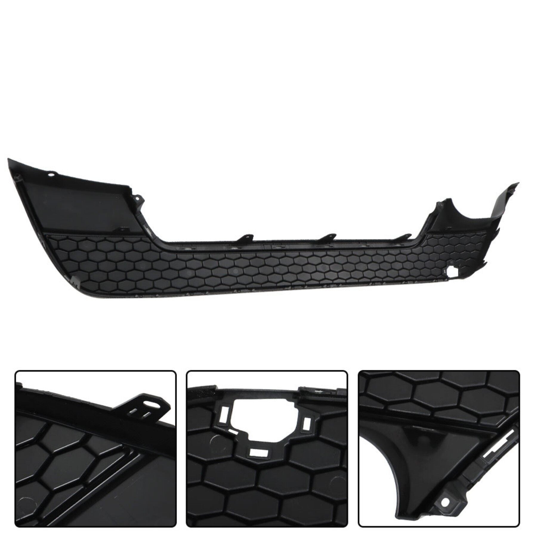 TOPPARTZ Rear Bumper Lower Cover Glossy Black Replacement for 2020 2021 2022 Toyota Corolla XSE SE 5216902070 TO1195123