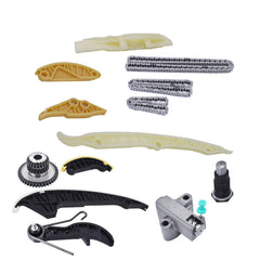 13Pcs Timing Chain Set For VW Jetta Golf MK5 MK6 Passat Audi A4 EA888 1.8T 2.0T