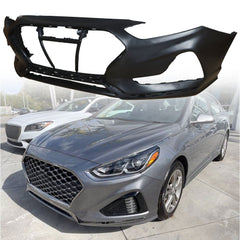 TOPPARTZ Front Bumper Cover For 2018-2019 Hyundai Sonata Unfinished Plastic