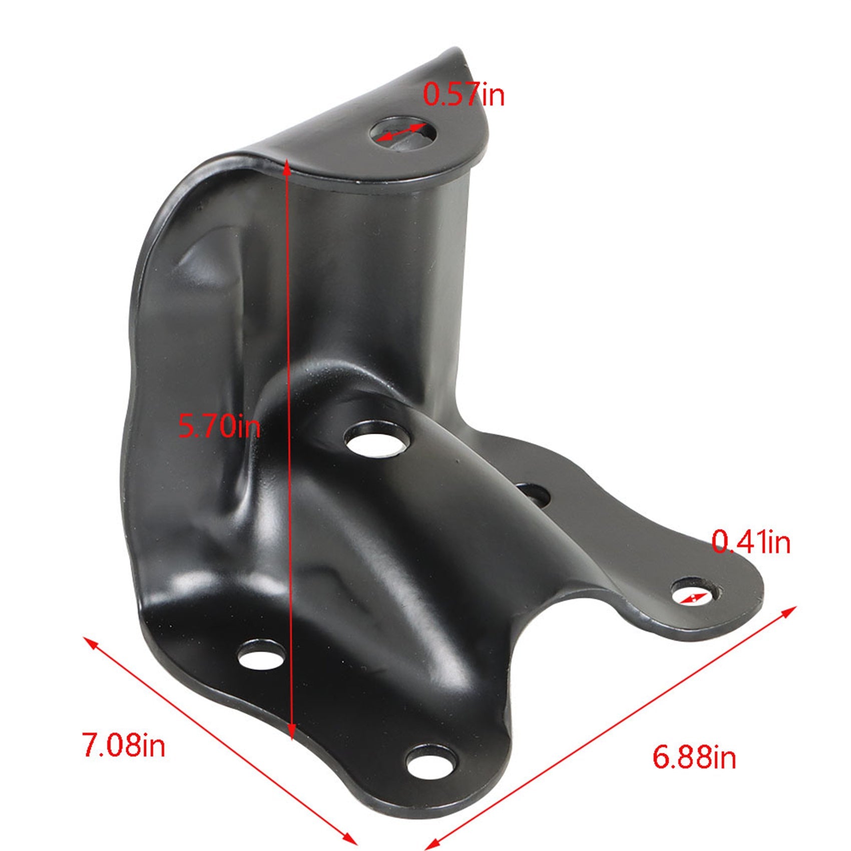 TOPPARTZ Rear Leaf Spring Shackle Bracket Pair & Repair Kit E0TZ5776A Replacement for 1980-1997 Ford F150 F250 F350 Truck Pickup