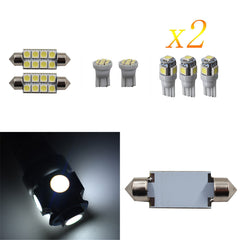 14x White LED light interior package kit For 1999-2016 Ford F250 F350 Super Duty