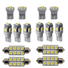 14x White LED light interior package kit For 1999-2016 Ford F250 F350 Super Duty