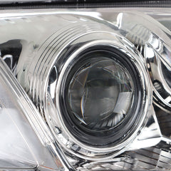 TOPPARTZ Pair Headlights Headlamps For 2007-2009 Toyota Camry Projector Chrome