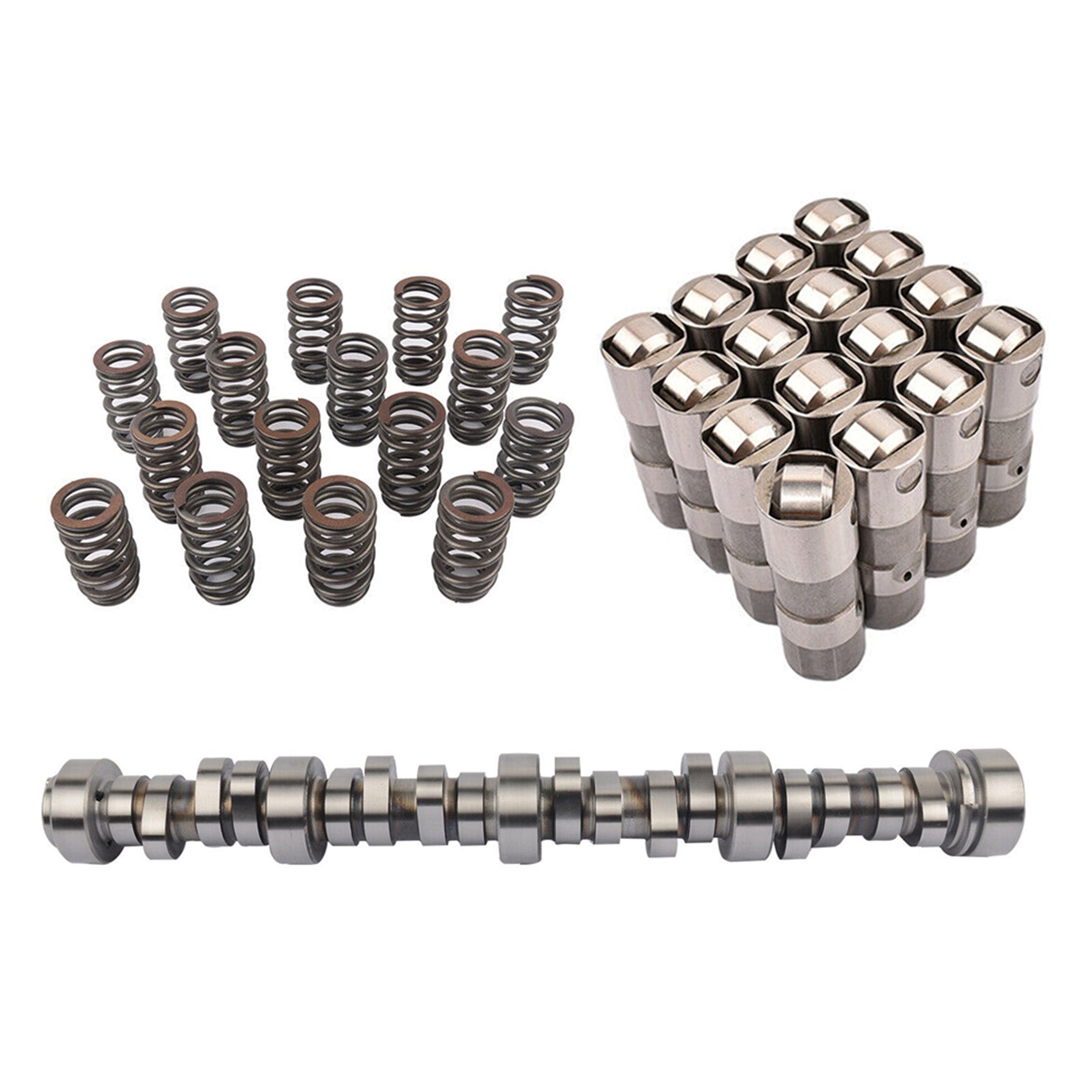 TOPPARTZ E1840P Sloppy Stage 2 Camshaft Lifters Valve Spring PAC1218 Kit Replacement for GM Chevy LS LS1 4.8L 5.3L 6.0L