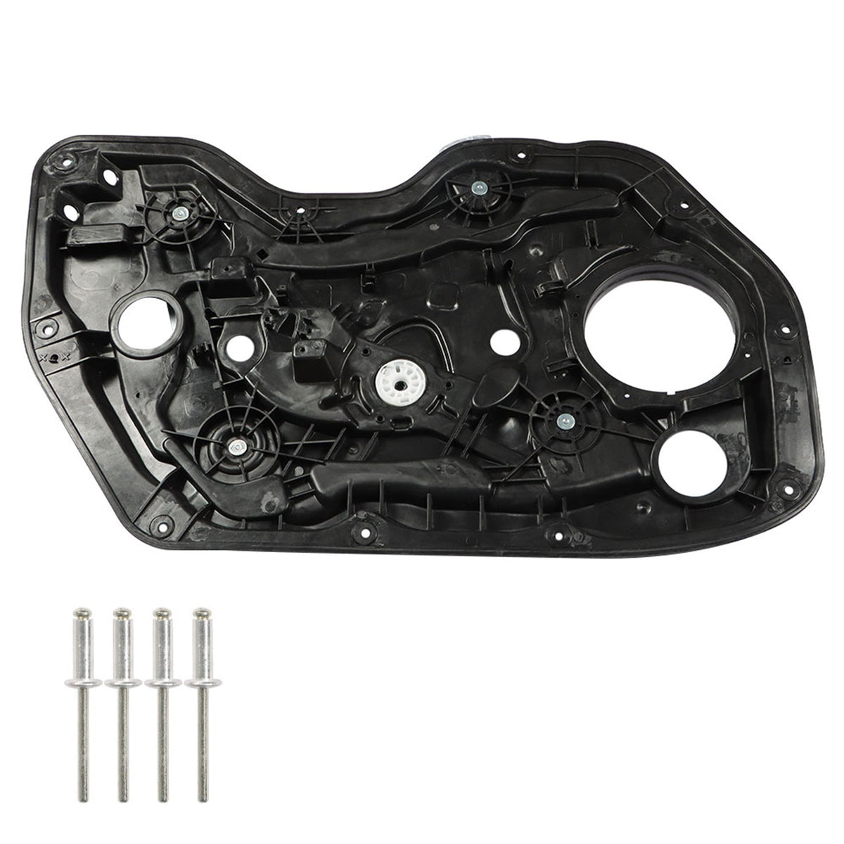 TOPPARTZ Front Left Power Window Regulator with Panel Front Driver Side Replacement for 2011-2016 Hyundai Elamtra Sedan 82471-3Y010 824713Y010