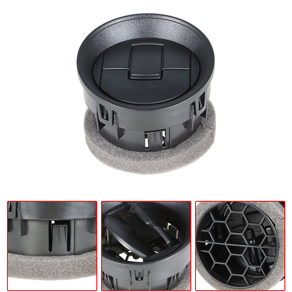 TOPPARTZ For Ford F150 2009-2014 Air Vent Louvre Dashboard Louver AC Heater Blk Interior