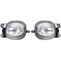 TOPPARTZ Fog Lights Assembly Replacement for 2007 2008 2009 Lexus ES350 Front Bumper Chrome Fog Light With Bulbs Kit
