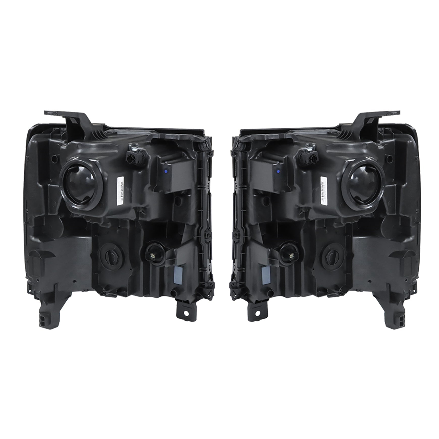 TOPPARTZ Model Headlights LED L&R Side Replacement for 2016-2018 Chevy Silverado 1500 / 2019 Silverado 1500 LD