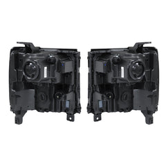 TOPPARTZ Model Headlights LED L&R Side Replacement for 2016-2018 Chevy Silverado 1500 / 2019 Silverado 1500 LD